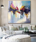 Large Painting on Canvas Abstract Wall Art Impressionist Art Oil Painting Fine Art Contemporary Living Room Decor Colorful Artwork | BRIGHT EMOTIONS